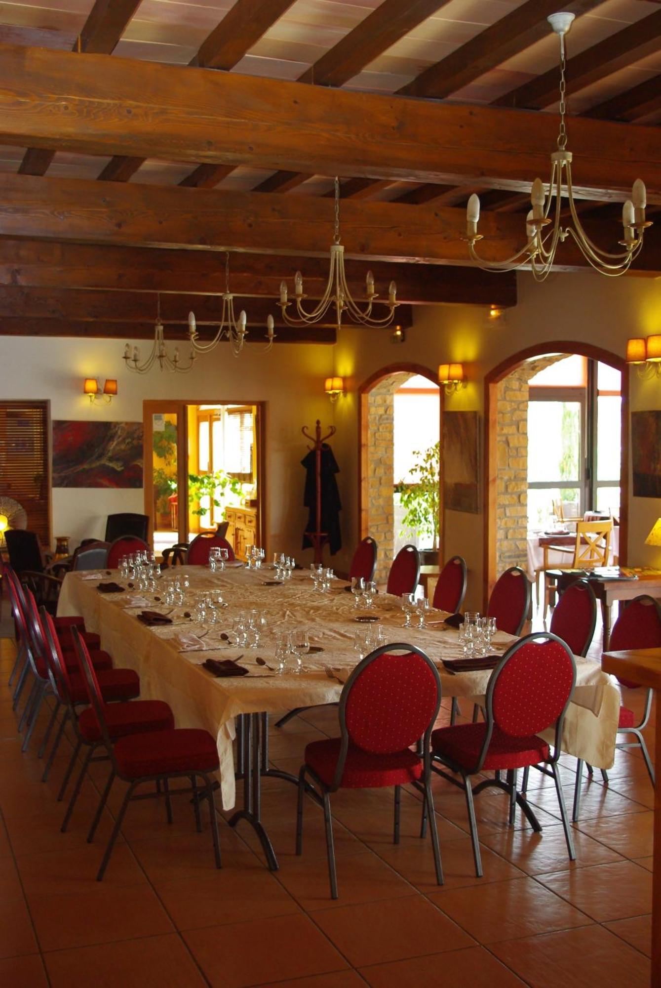 Logis Hotel Restaurant Le Mas De Mon Pere Saint-Jean-le-Centenier Exterior foto